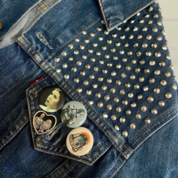 Vintage Levi's Custom Star Wars Denim Jacket - Picture 7 of 9